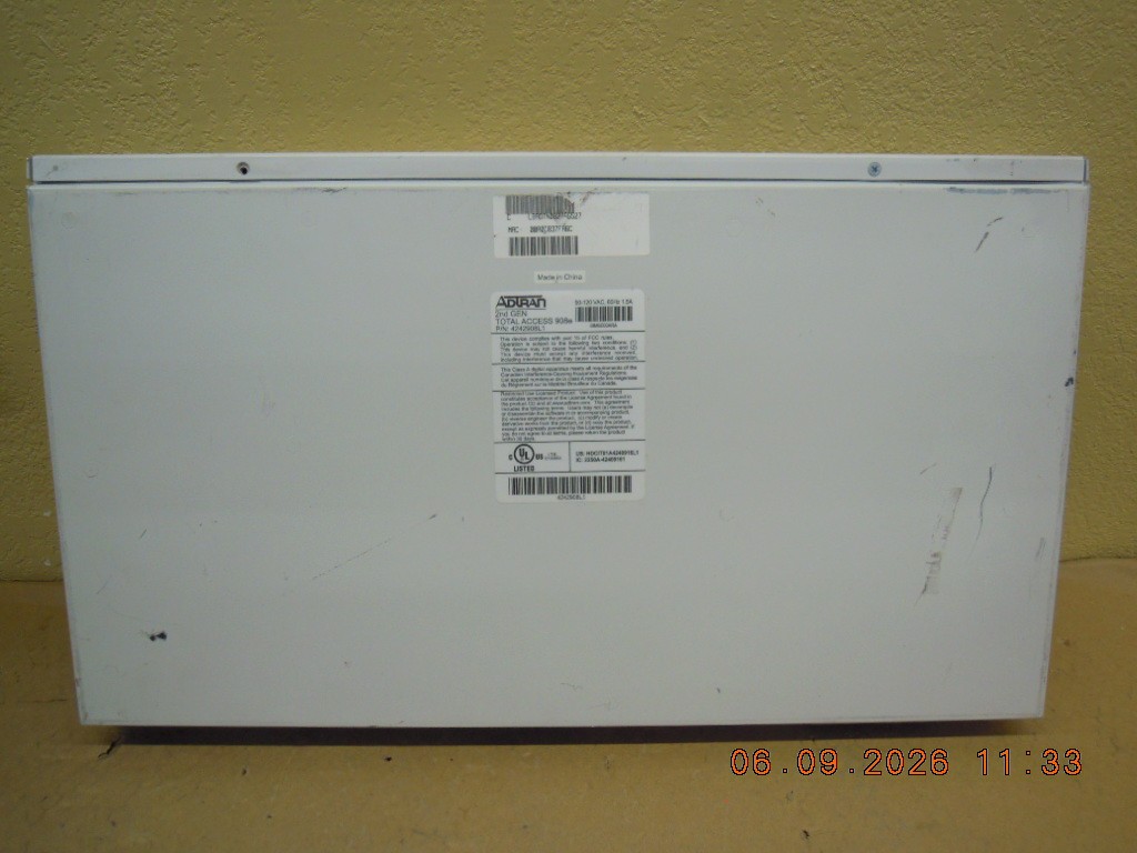Adtran Total Access 908e 2nd GEN VOIP SIP Gateway | 4242908L1 | Web GUI is Ready