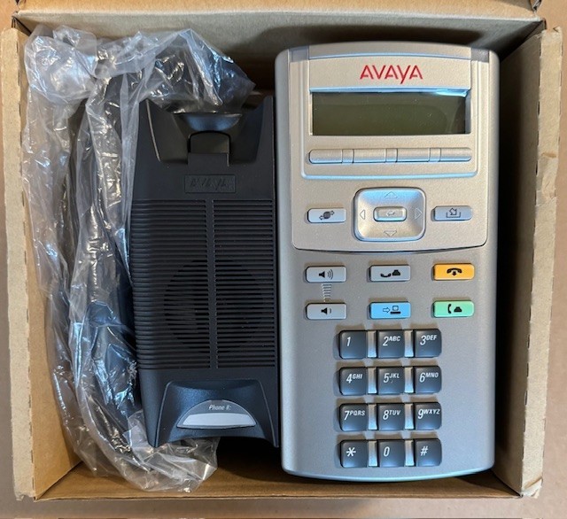 Vintage Avaya Graphite IP 1110 Desk phone NTYS02 NEW in Box Ships FREE in USA