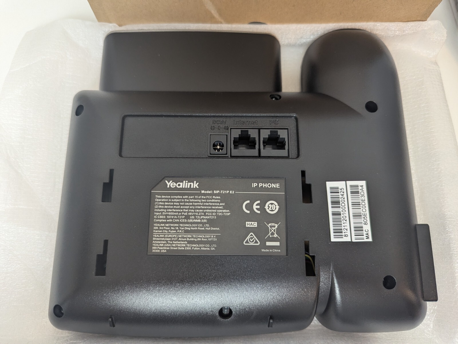 Yealink SIP-T21P E2 Dual-line Entry Level IP Phone Tested