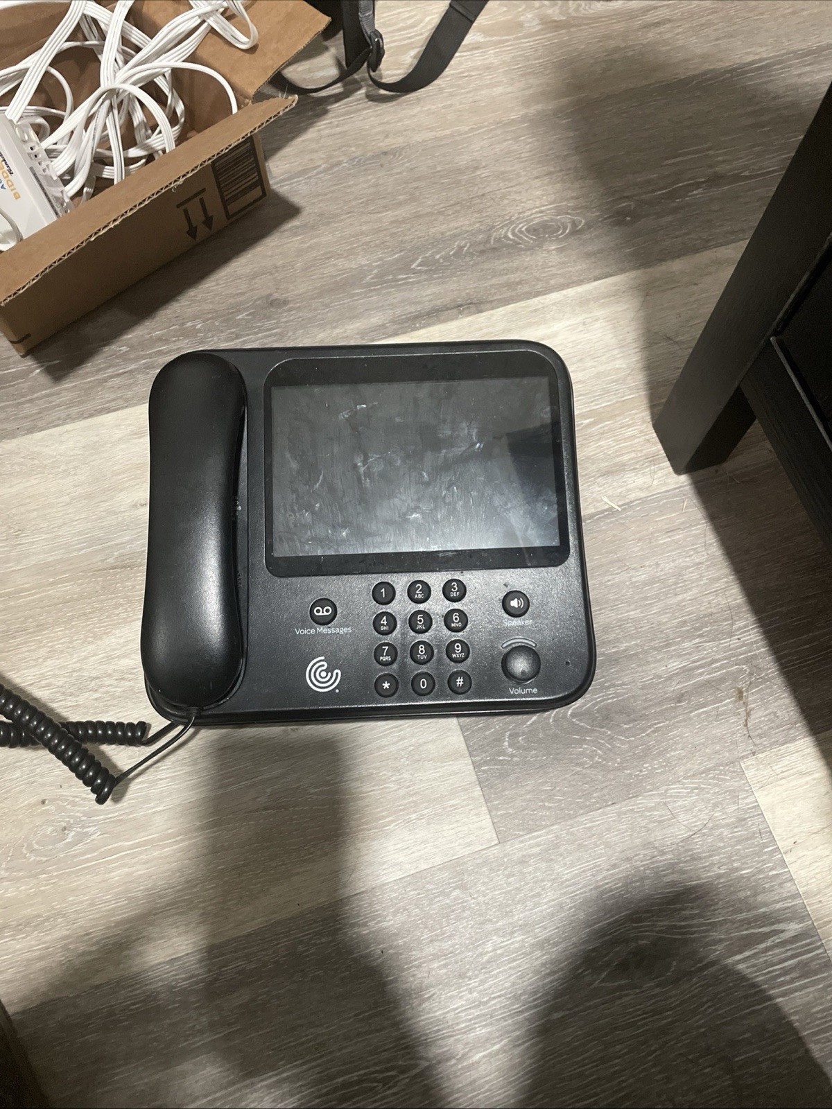 CaptionCall 78T Black Captioned Telephone Audio/Hearing Loop