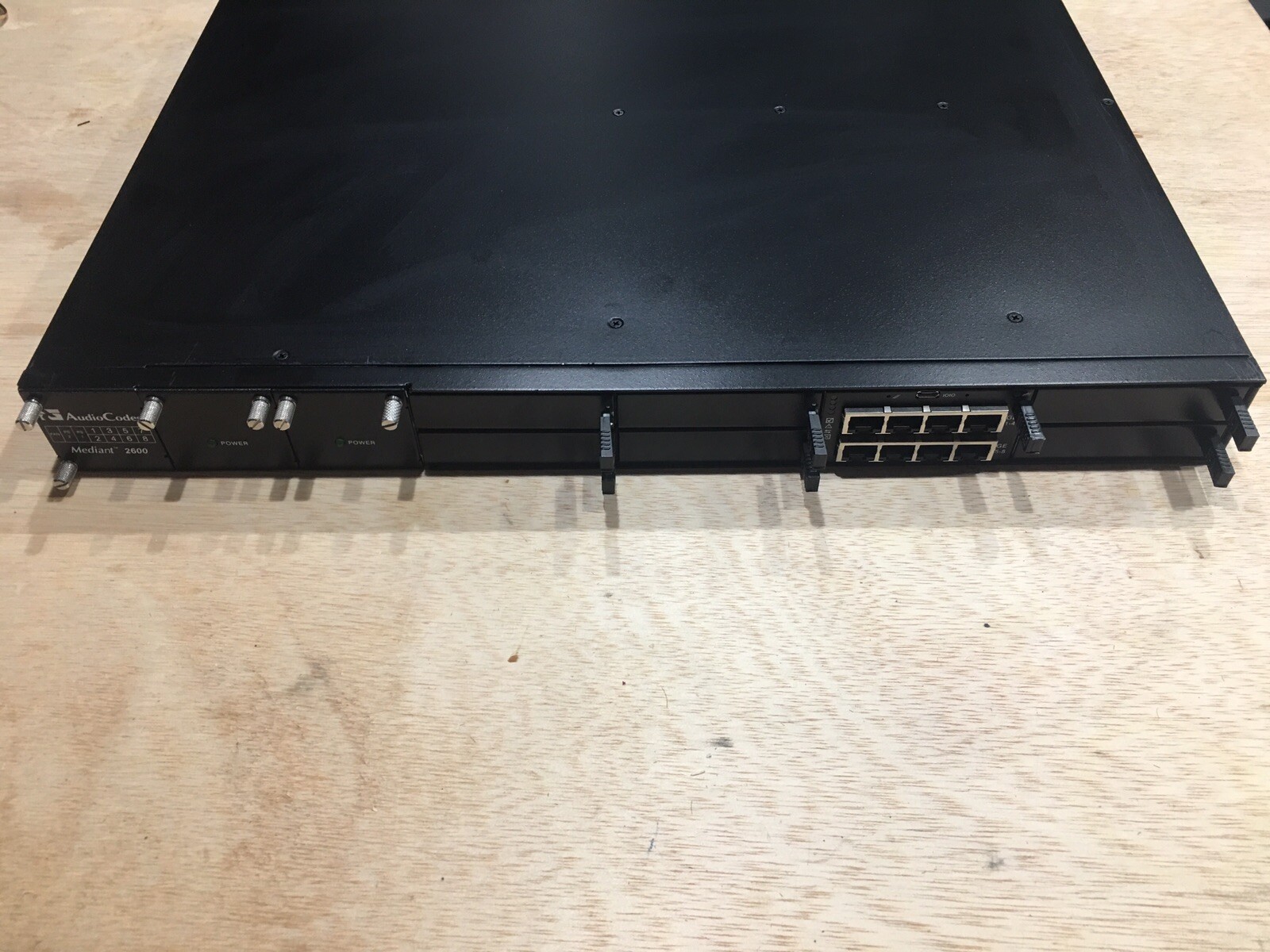 Audiocodes Mediant 2600 SBC M2600-11/100/RED/AC Redundant Pair