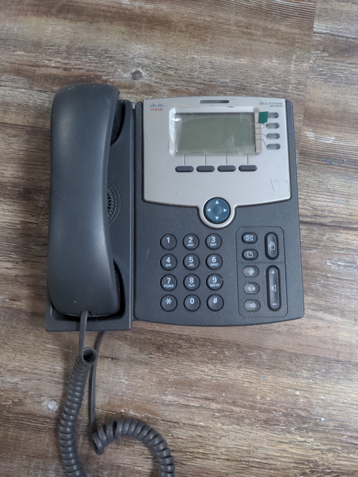 Cisco SPA 504G 4-Line, 2-Port Switch PoE IP Phone