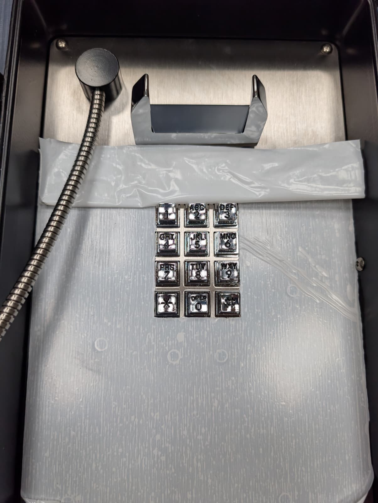 Allen Tel GB259V00HM Outdoor Single Line Phone ~ Black Weather-Resistant Housing