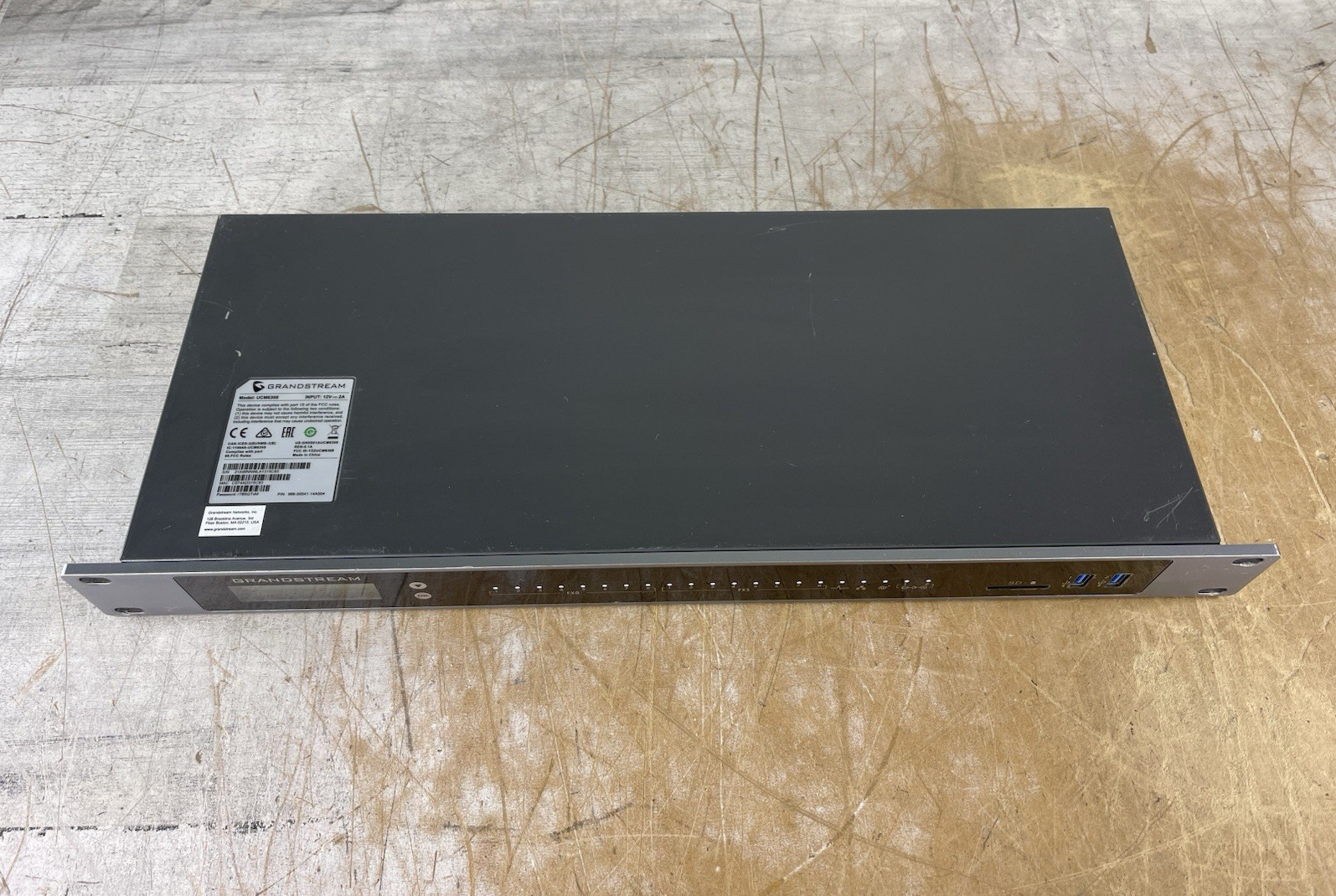 GRANDSTREAM UCM6308 IP PBX 8 FXO 8FXS VOIP PHONE SERVER SYSTEM