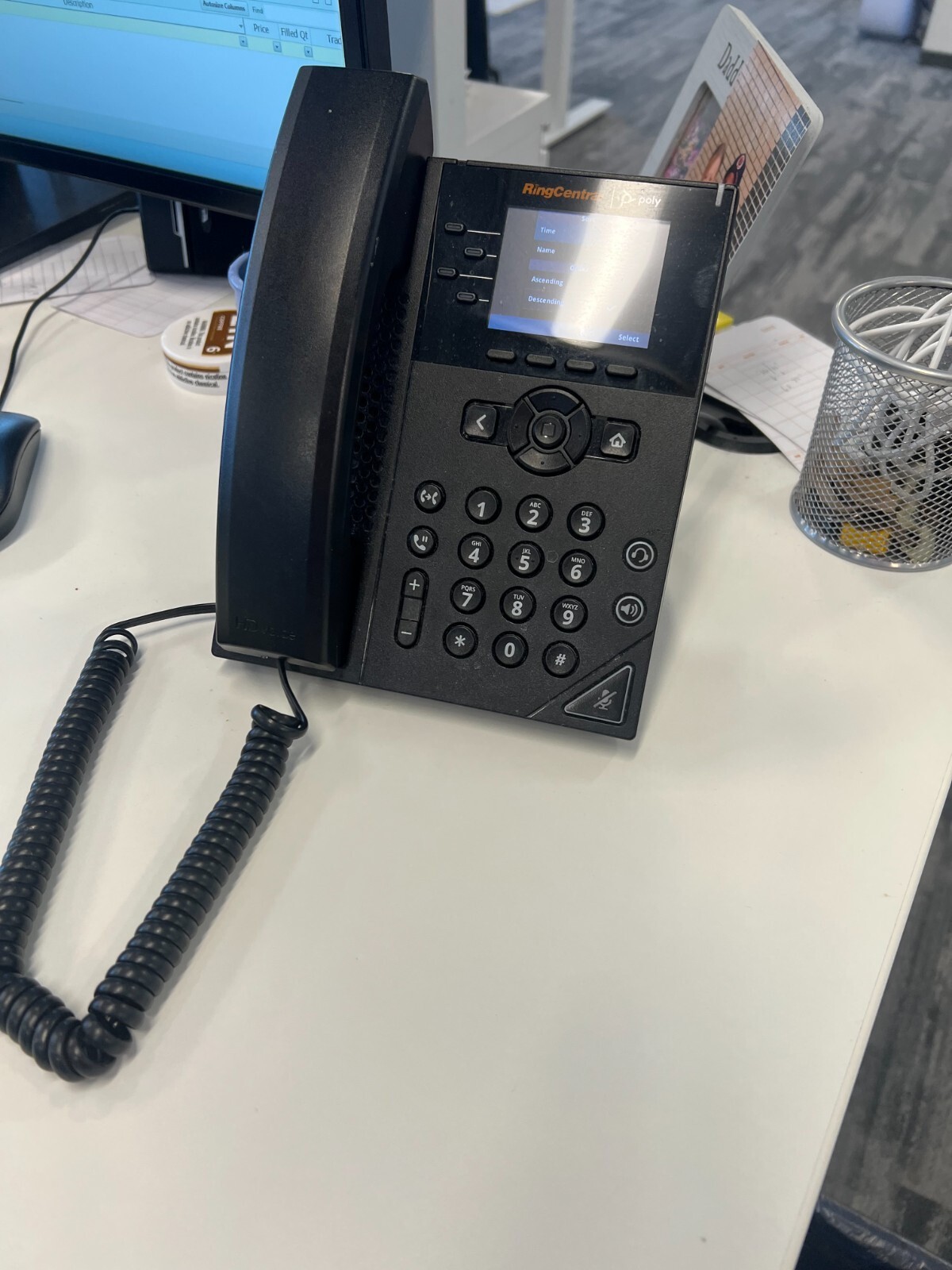 Polycom VVX250 IP phone *RingCentral* 2201-48820-001