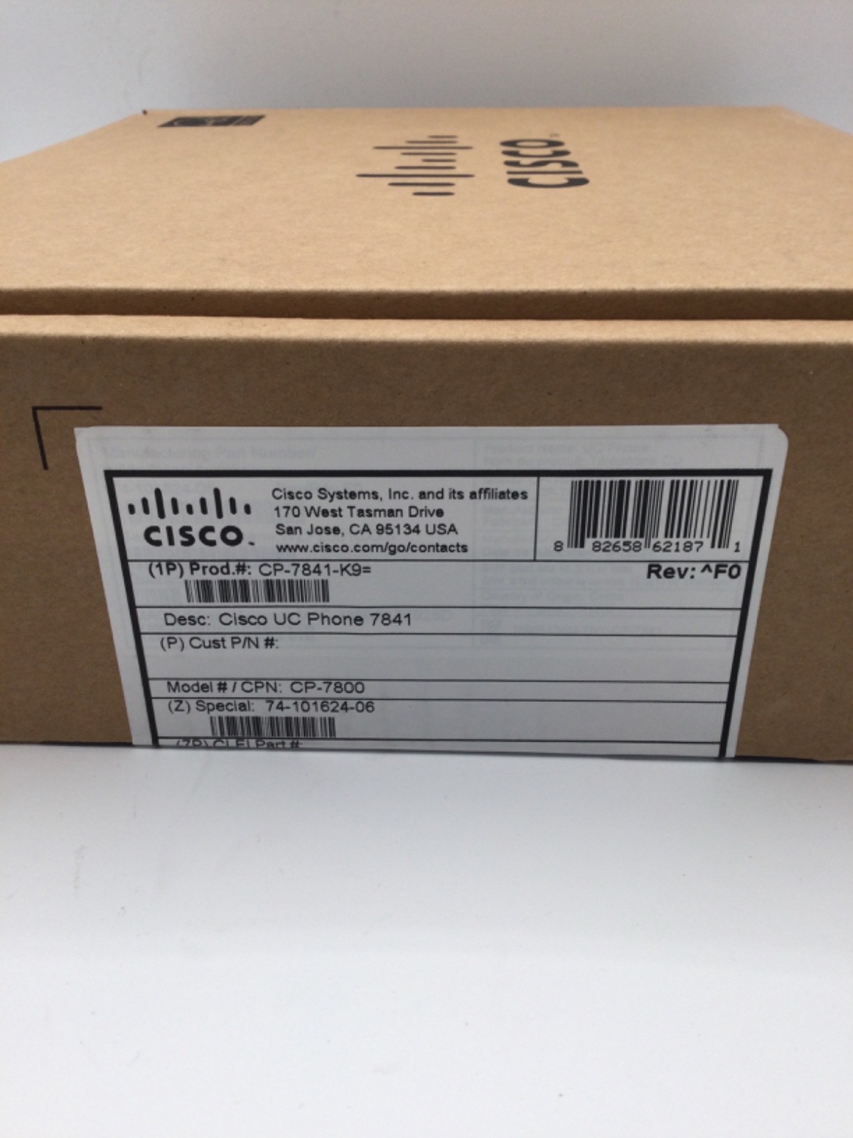Lot of 10 Cisco 7841 IP Phone CP-7841-K9 Business Phones Brand New in Box READ
