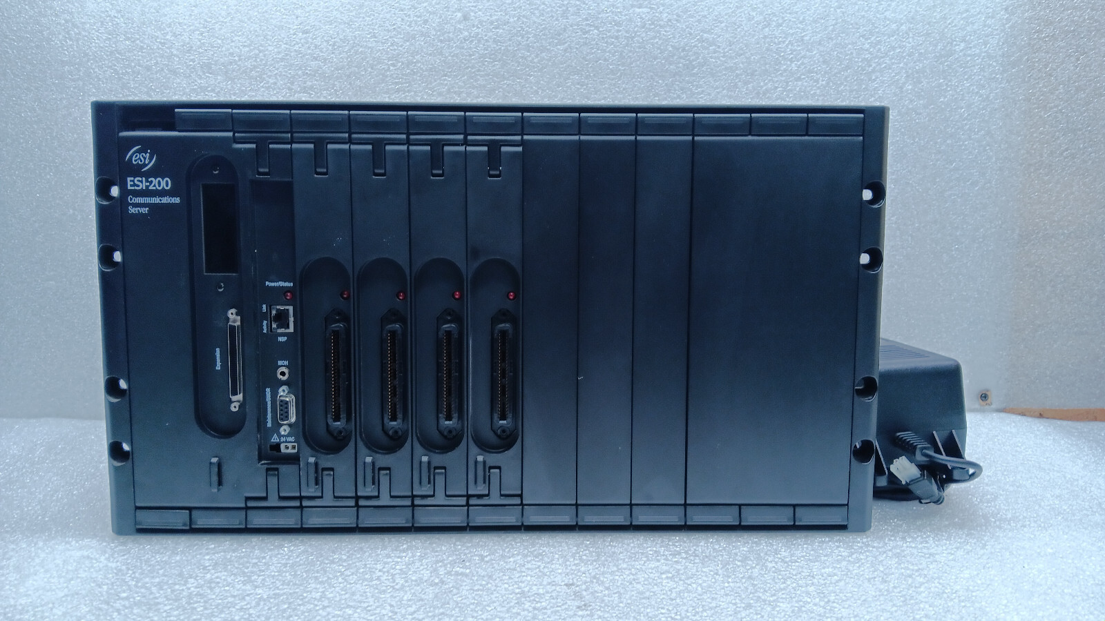ESI 200 Communications Server Cabinet W/ Modules [READ] #99