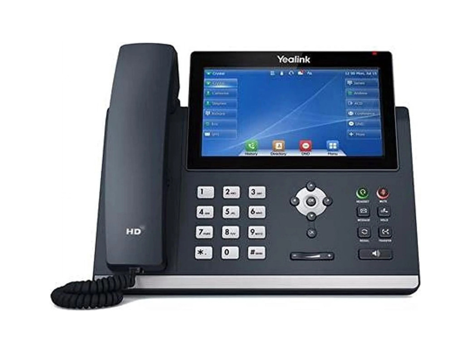 Yealink T48U IP Phone Corded Corded Wall Mountable Classic Gray