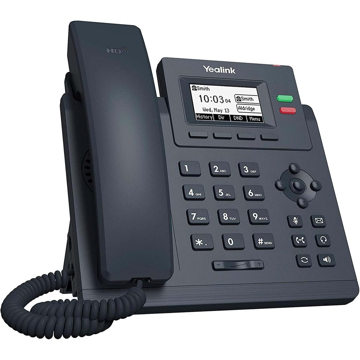 Yealink Sip-T31P IP Phone VoIP PoE 10/100 Business Ethernet