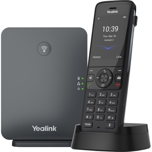 Yealink W78P DECT IP Phone System – W78H Handset & W70B Base