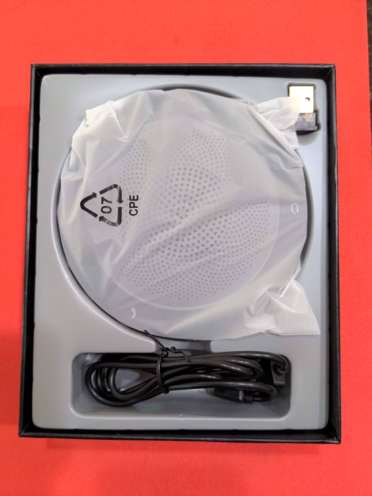 Kaysuda SP200 Speaker Phone, USB and Bluetooth, Black