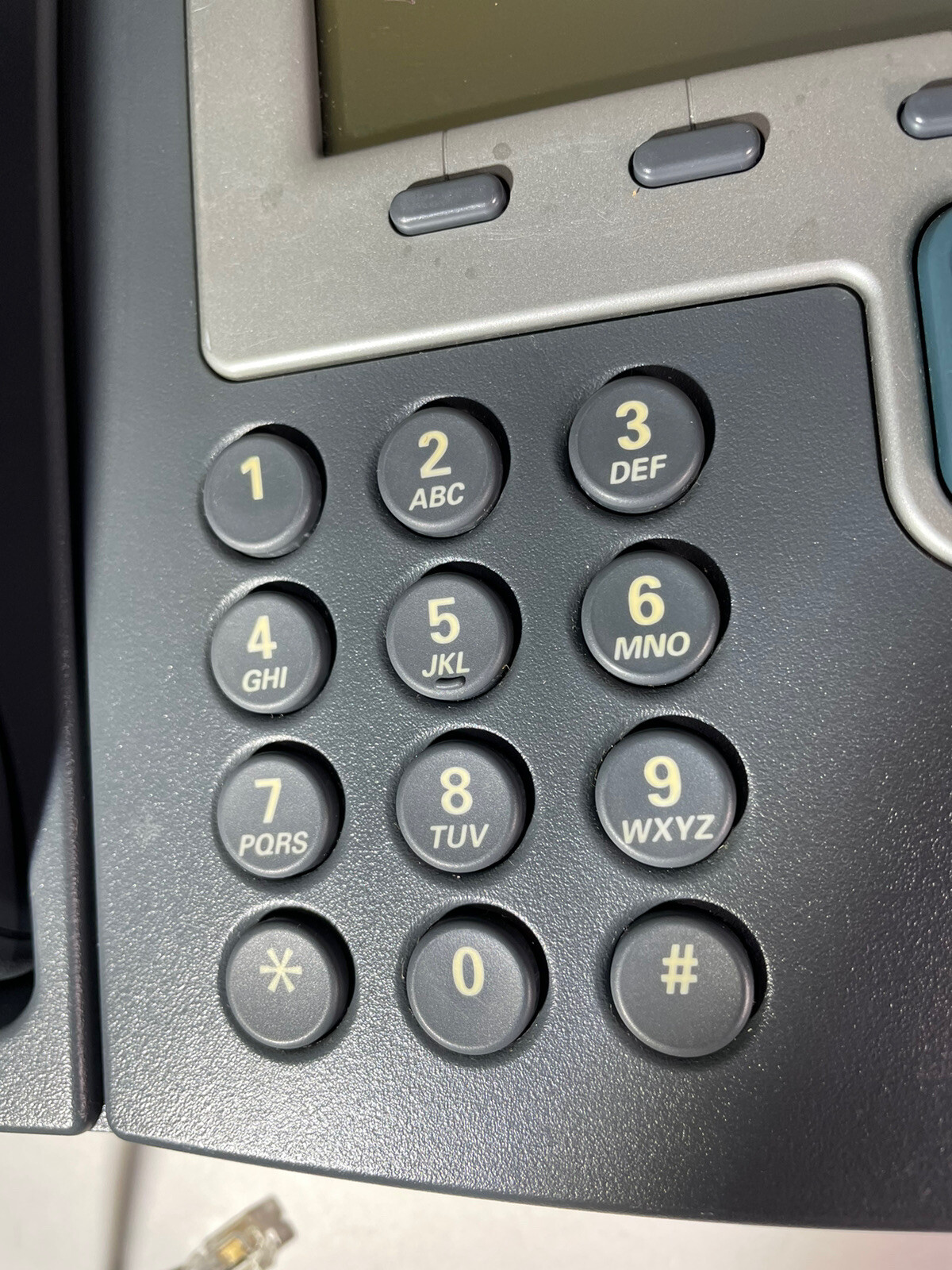 Cisco CP-7940G Unified VoIP Phone Speakerphone Base & Handset ONLY