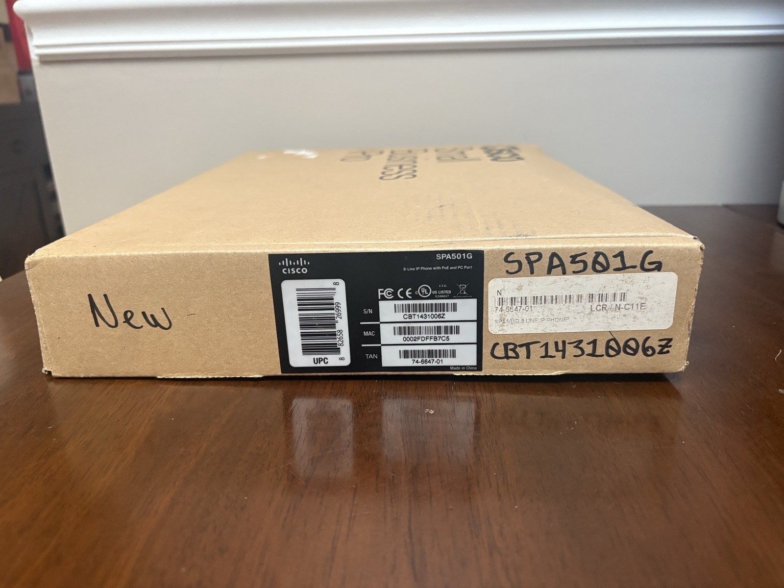 telefono voip Cisco SPA501G IP business phone 8 linee perfetto per ufficio