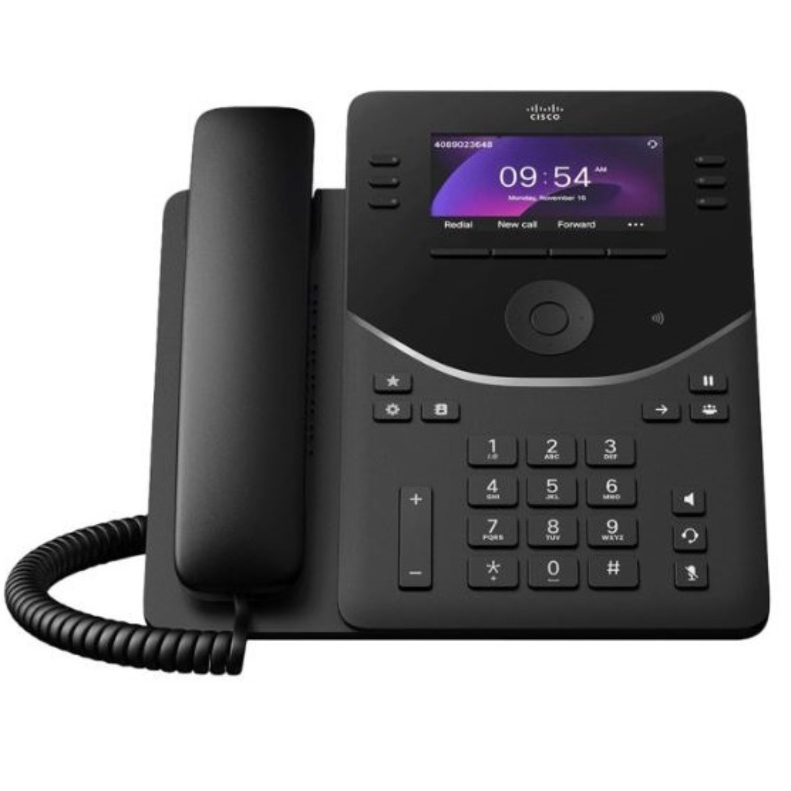 Cisco DP-9851-K9 IP Desk Phone 6-Line Gigabit PoE VoIP Business PhoneOS Webex