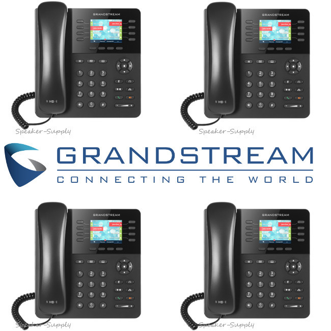 MAKE OFFER!! 4 Grandstream GXP2135 IP 8 Line 4 SIP Gigabit Enterprise HD Phone