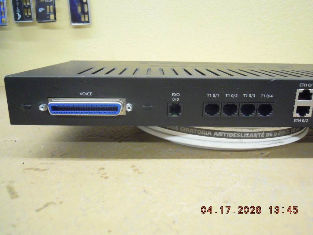 1243908F2 Adtran TA 908e w/ FXO 3rd GEN VOIP SIP Gateway | 4243908F2SCTL *Testd