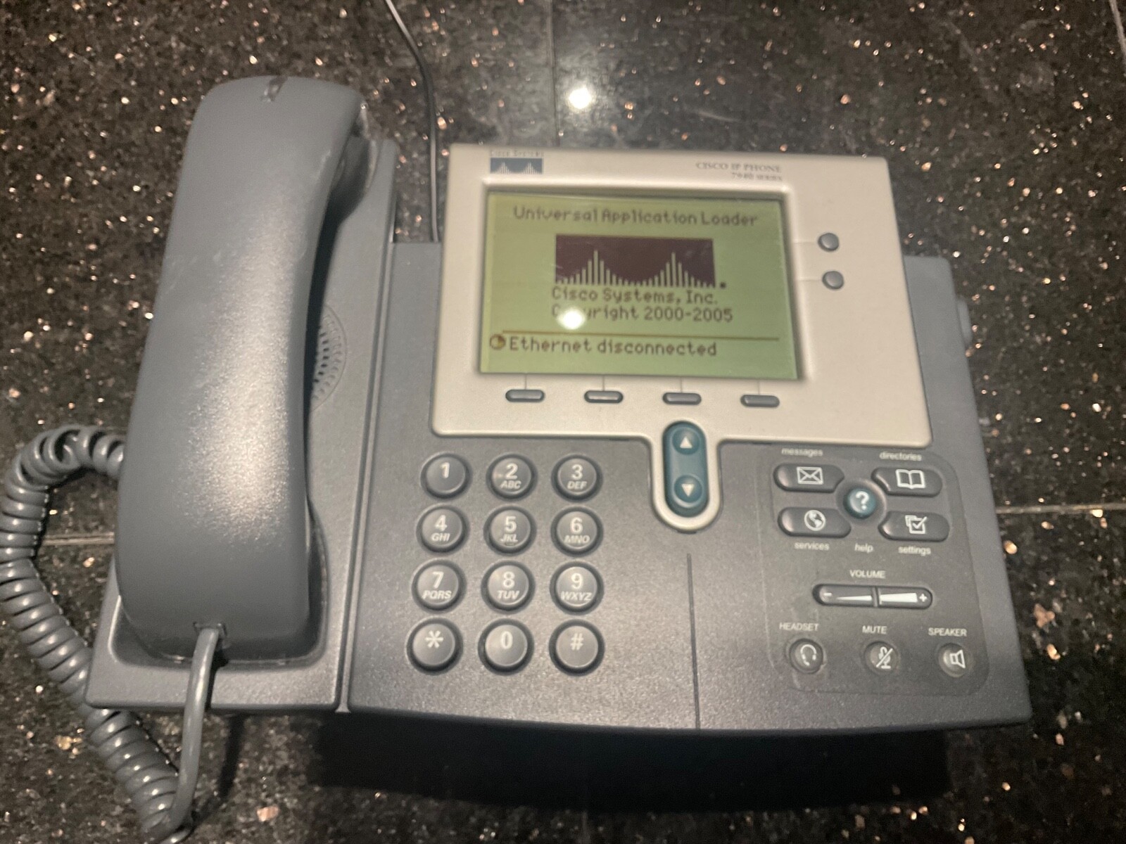 Cisco CP-7940 7940 Series Unified VoIP IP Business Office Phone