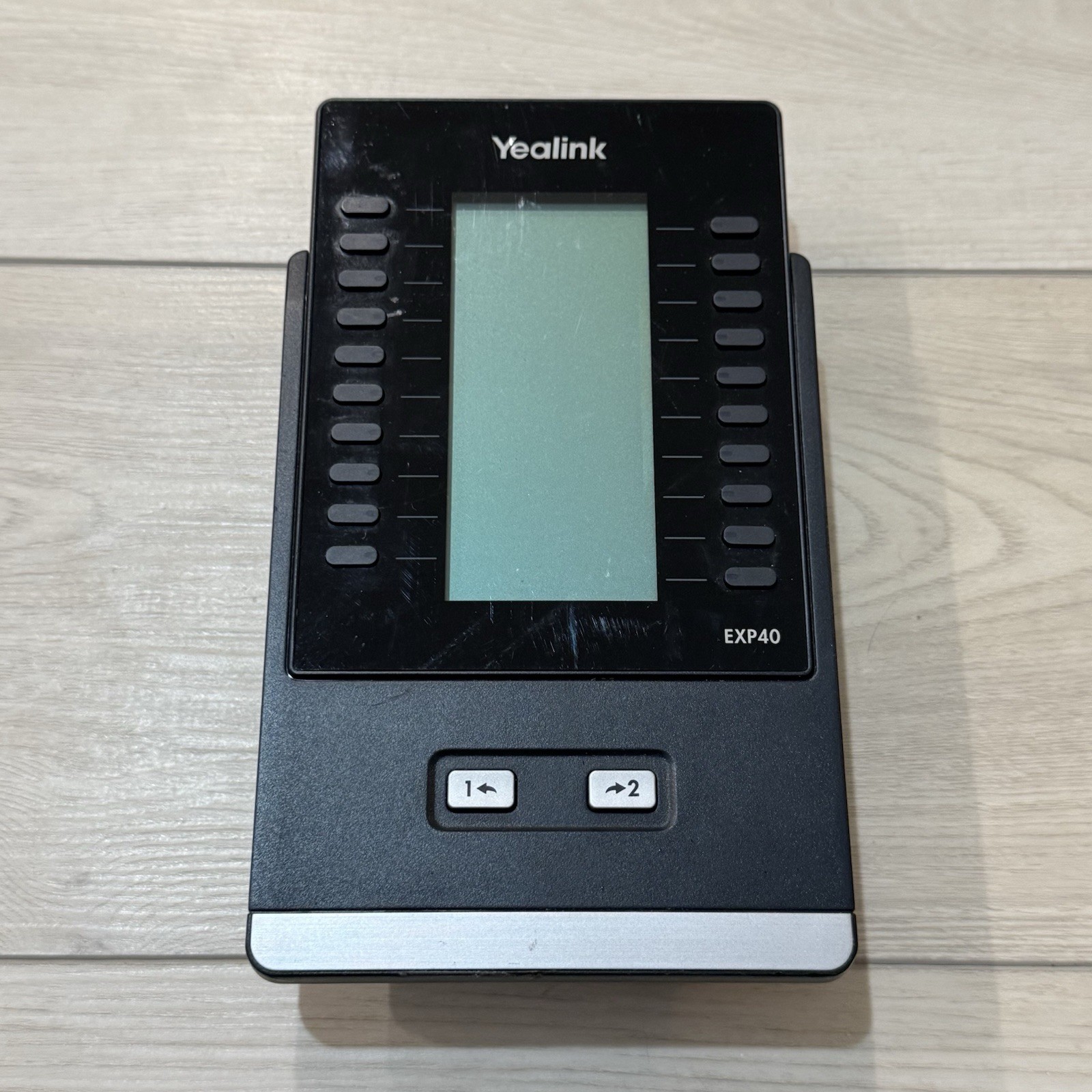 Yealink EXP40 LCD Expansion Module ONLY – No Accessories – Tested Works