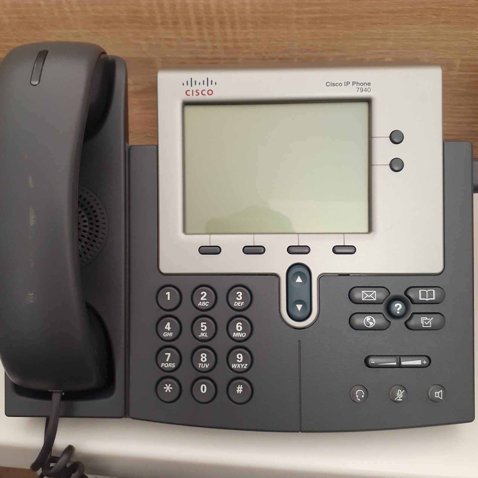 Cisco 7940 Series Unified IP VoIP Phones CP-7940 W/ Handset 14 (As is no Return)