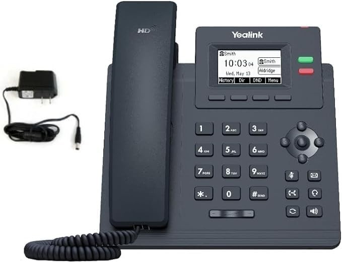 Yealink T31P IP Phone With Power Supply