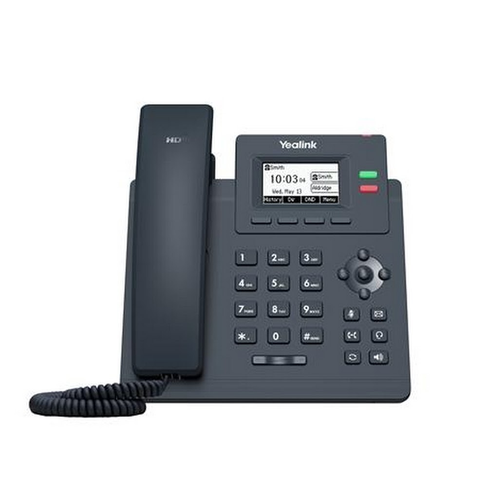 Yealink YEA-SIP-T31P Entry Level IP Phone 2 Lines HD Voice PoE Ready HD Voice