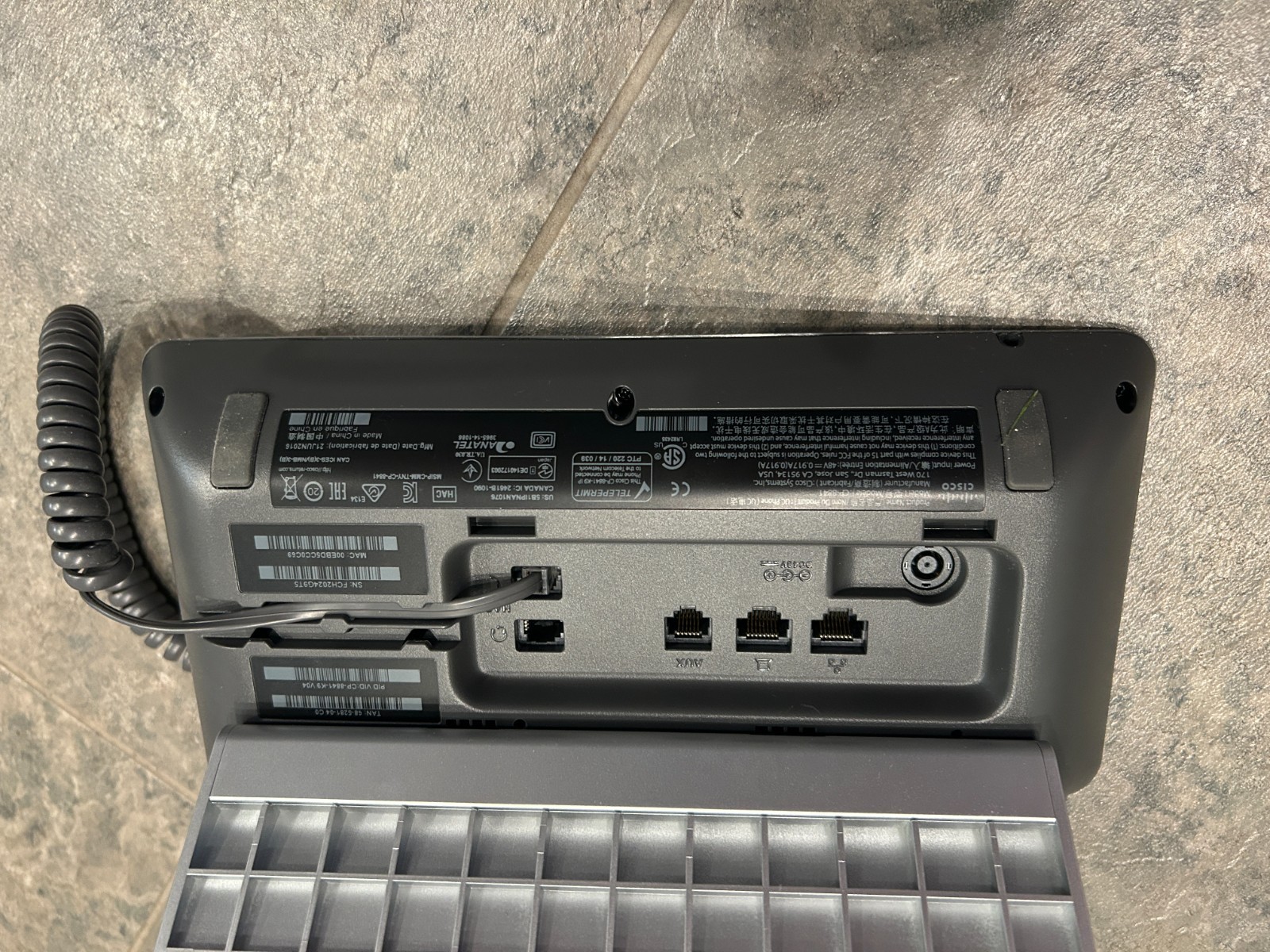 Cisco 8841 CP-8841-K9 IP Phone – Charcoal