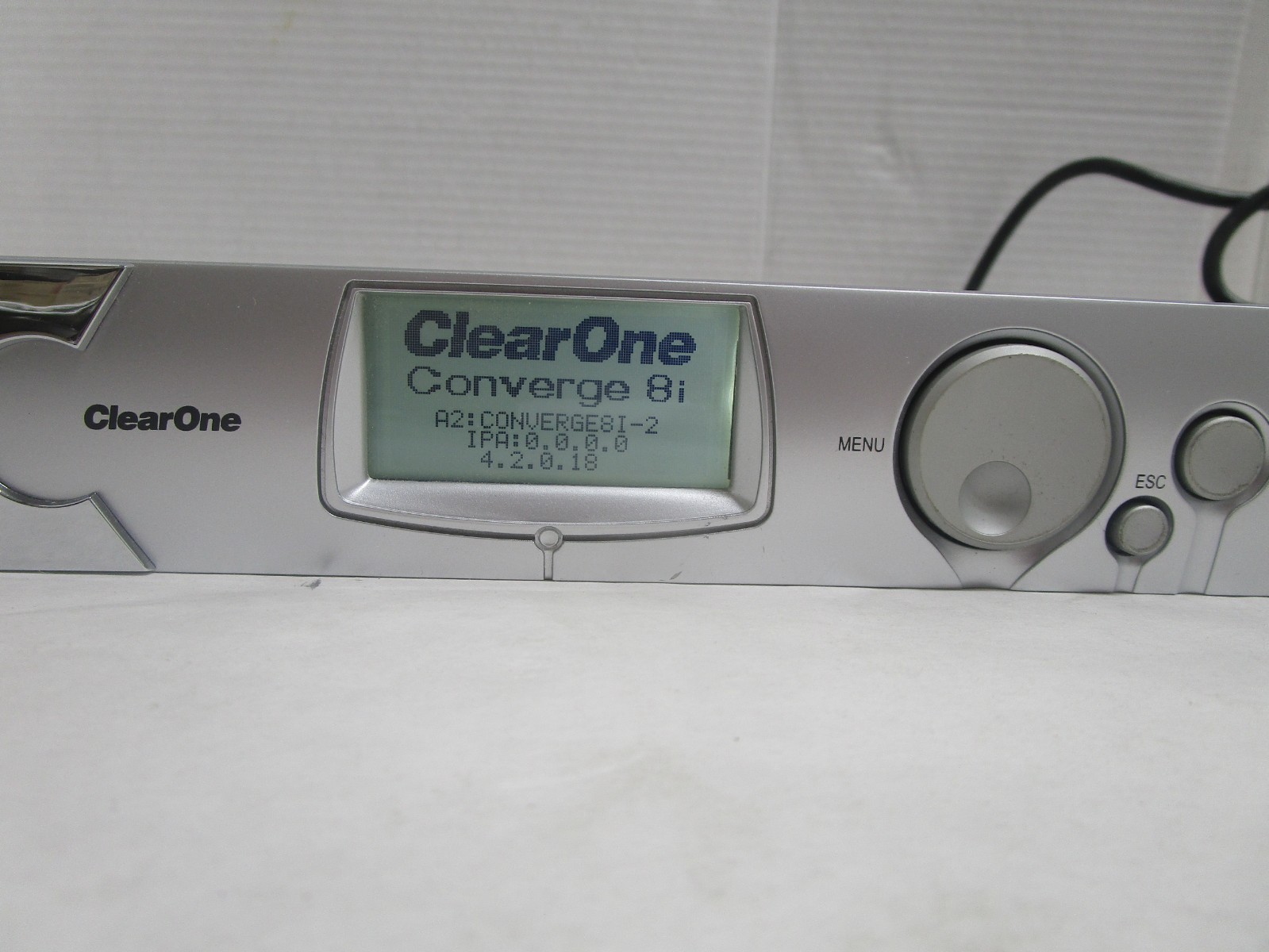ClearOne Converge PRO 8i 910-151-810 Rev 5.0 Rack Mount HD Audio PRE-OWNED