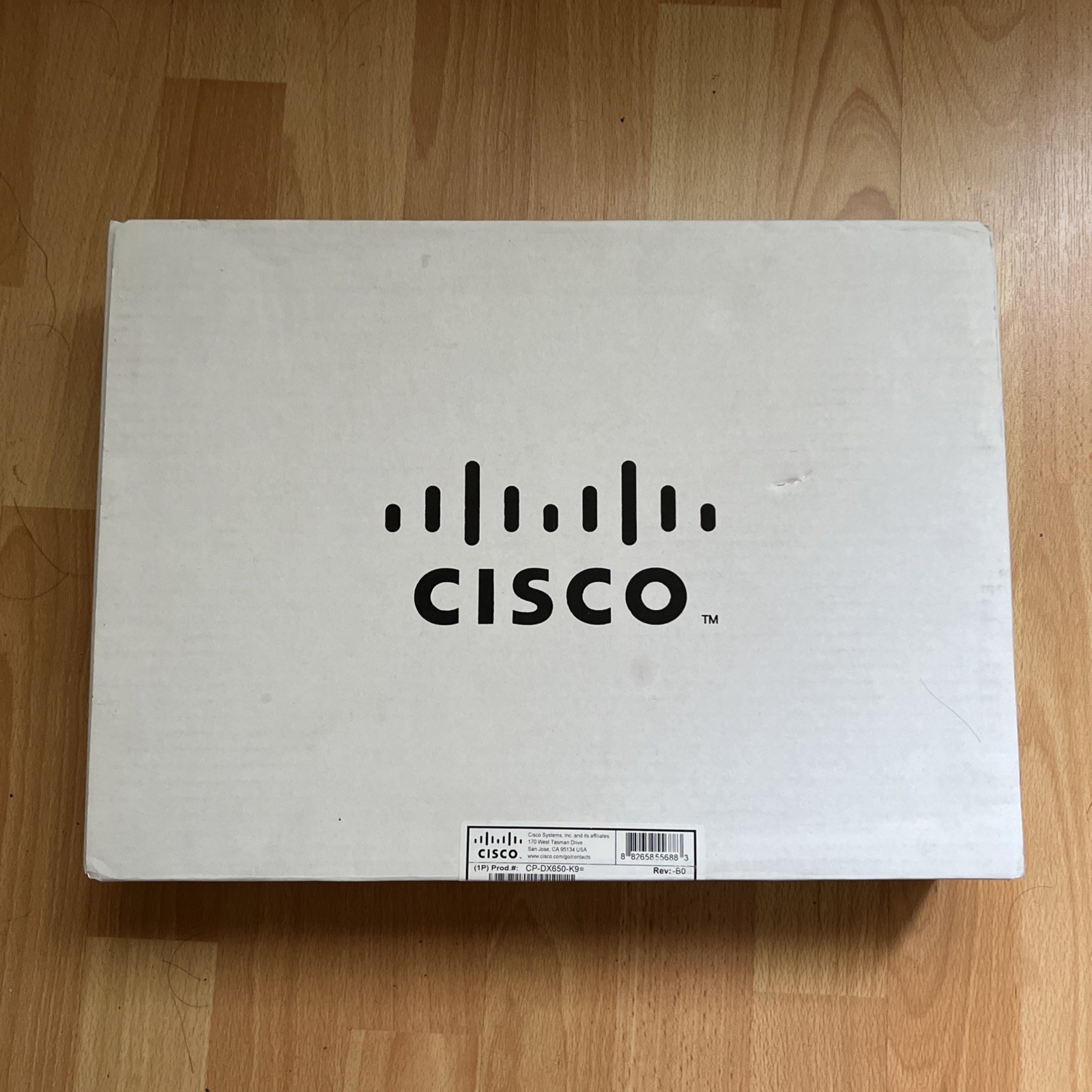 Cisco IP LCD Video Phone, CP-DX650-K9, ONLY LAB USED OPEN BOX