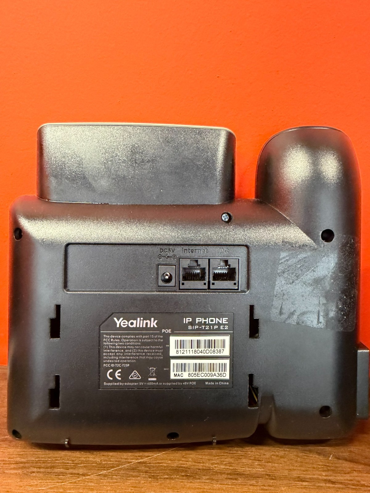 Yealink SIP-T21P E2 Dual-line PoE