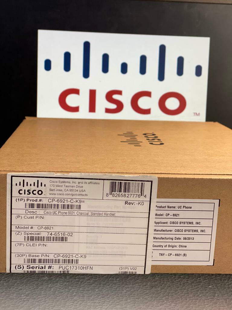 Cisco 6921-C-K9 IP Phone w/Handset