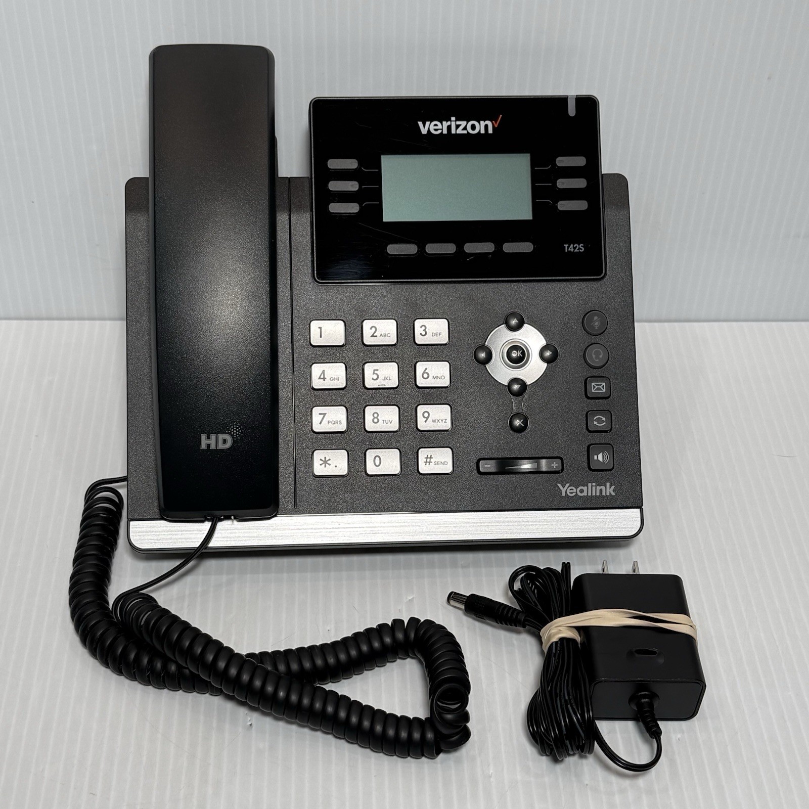 Yealink SIP-T42S Corded IP Phone Black