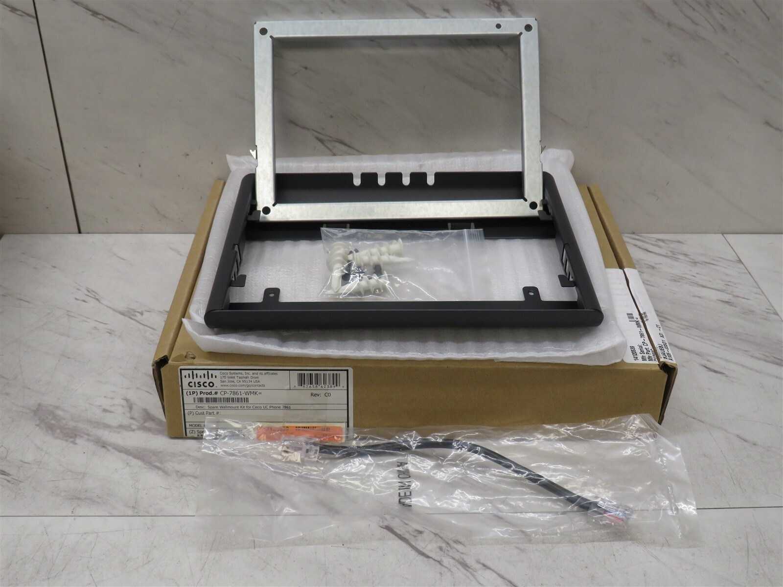 Open Box Cisco Wall Mount CP-7861-WMK= for 7861 IP Phones