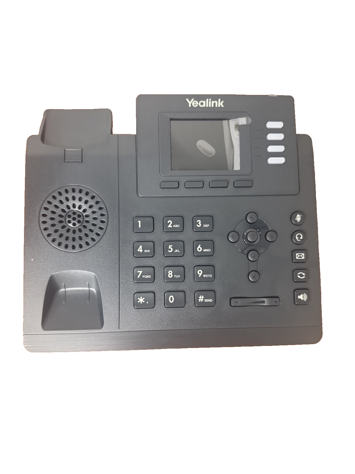 Yealink SIP-T33G 4 Line Corded Business IP Phone VoIP Desk System Black No Power