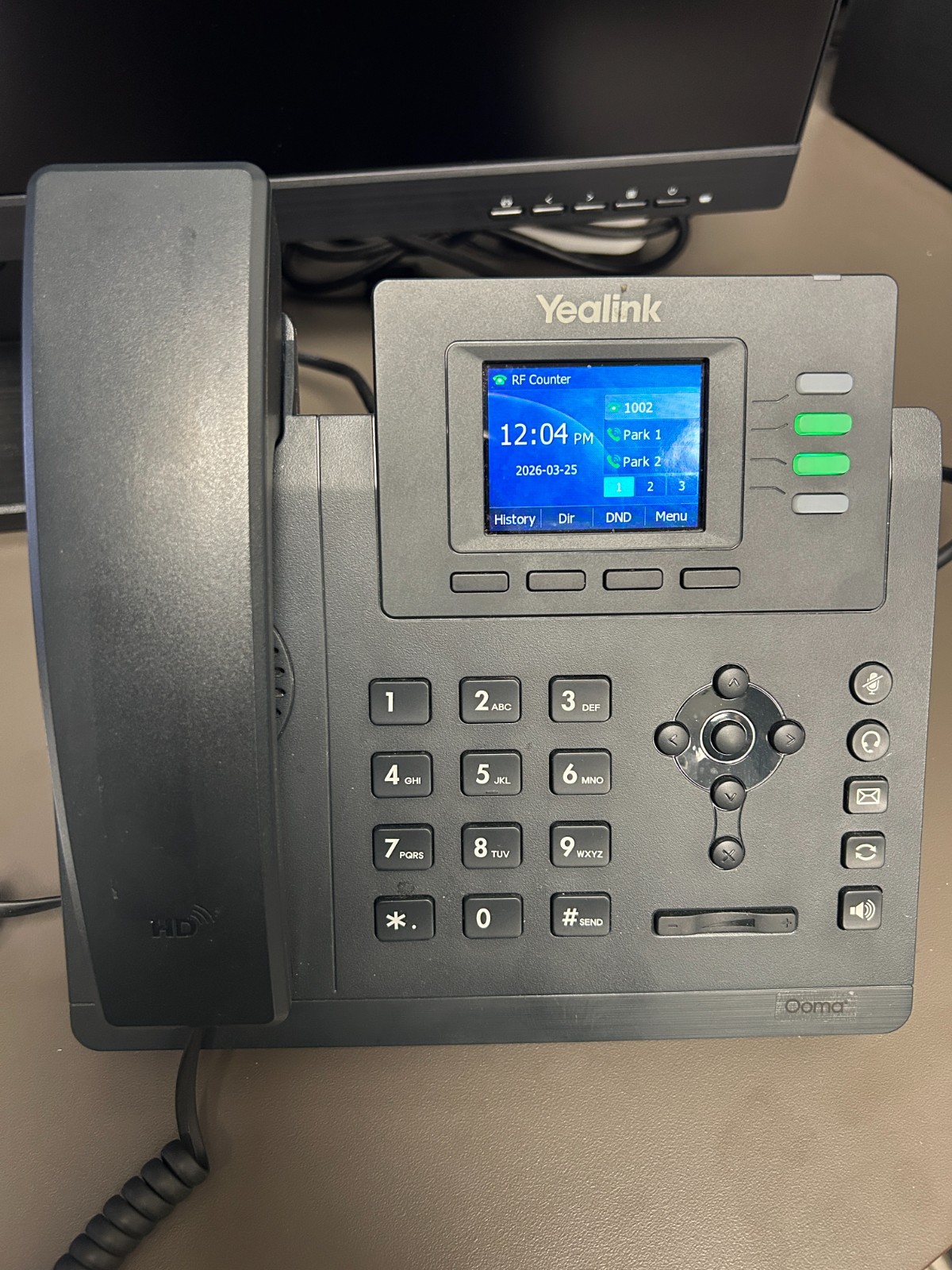 Yealink T33G IP Phone, 4 VoIP Accounts. 2.4-Inch Color Display. Dual-Port…