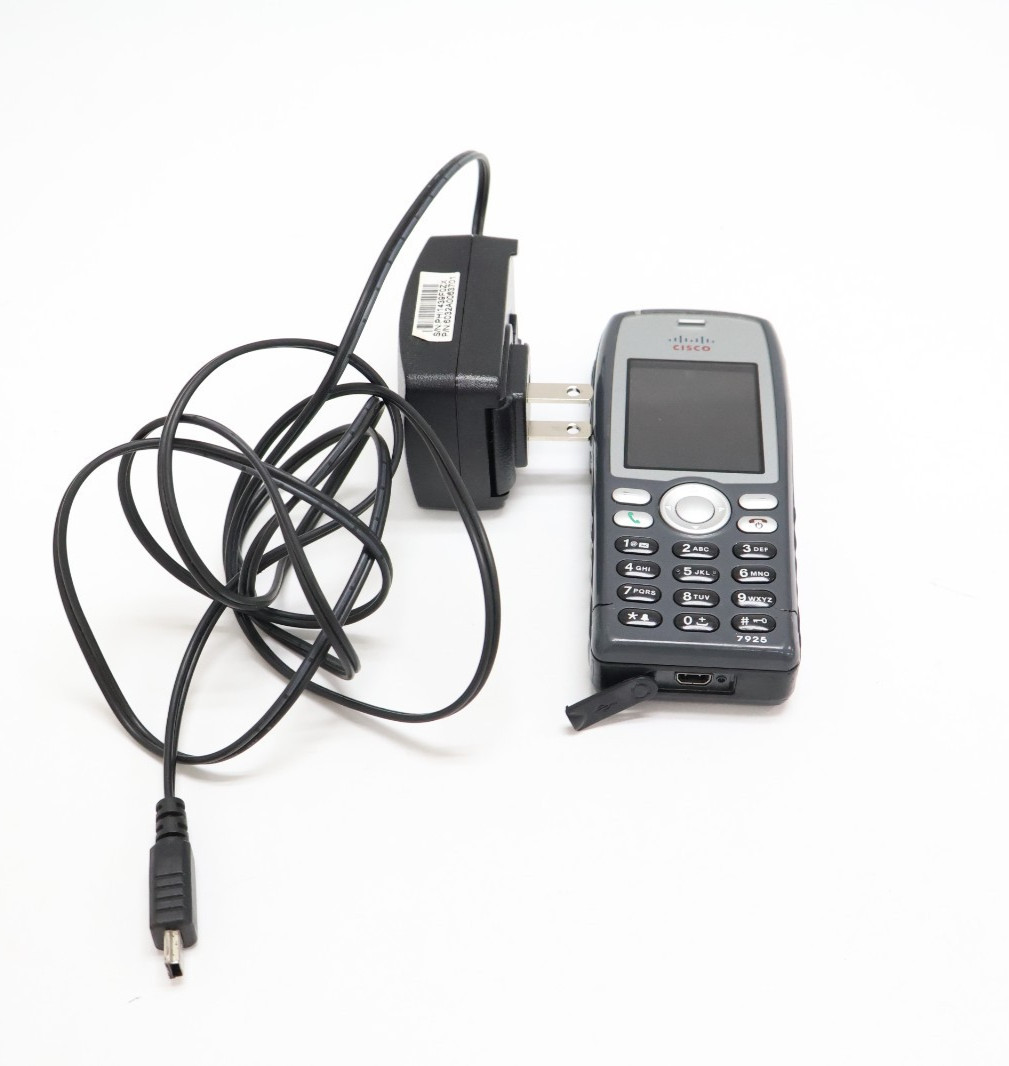 Cisco CP-7925G Unified Wireless IP Phone w/adapter