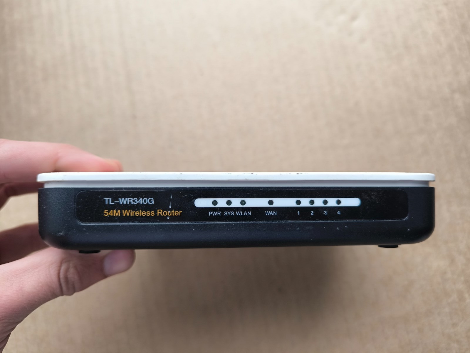 TP-LINK TL-WR340G 54MBPS WIRELESS ROUTER VER 2.26