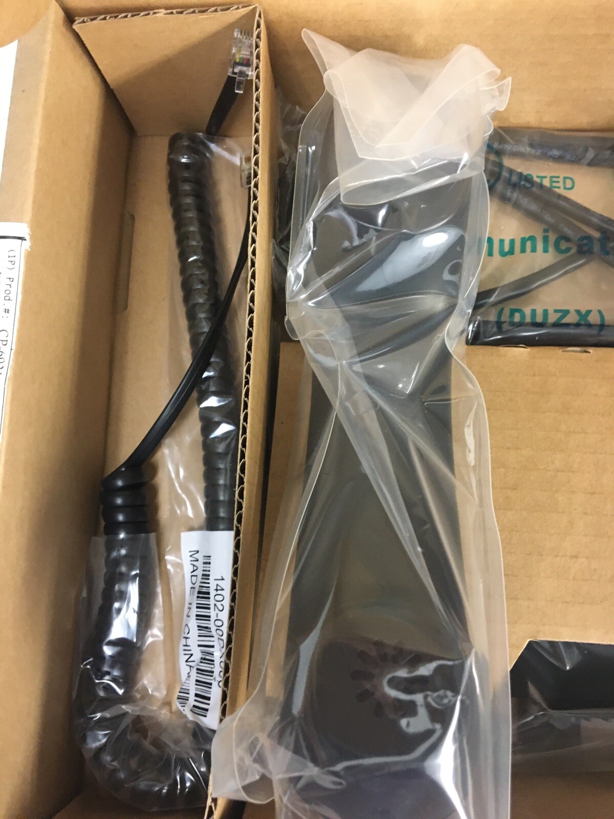 CISCO UC Standard Handset Phone CP-6921-C-K9 Charcoal Gray