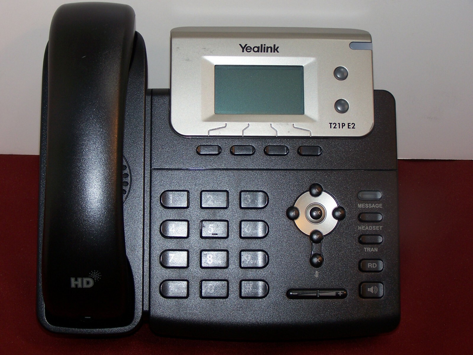 Yealink SIP-T21P E2 Entry-level IP phone w/ 2 Lines & HD voice