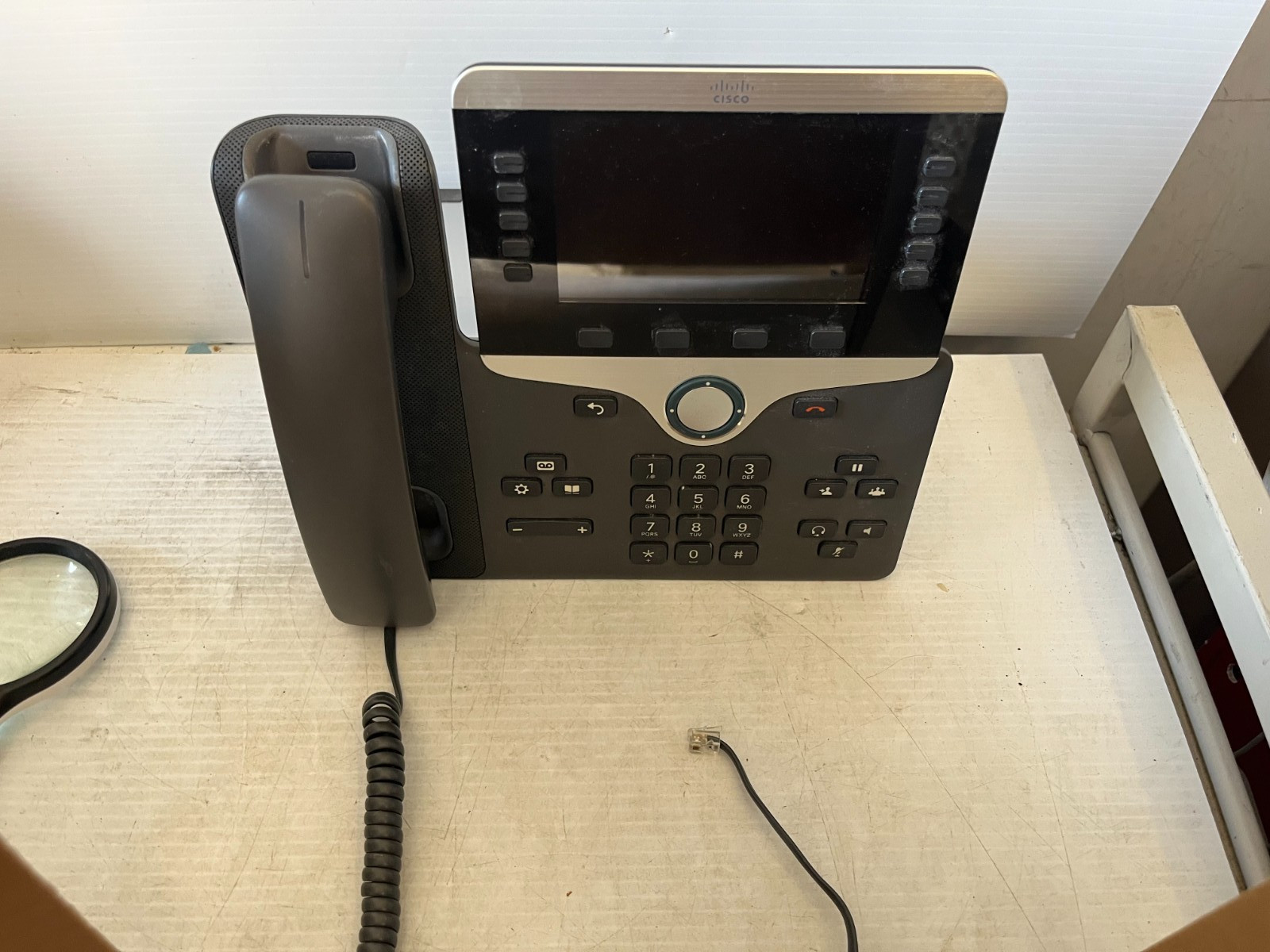 LOT OF 15 Cisco CP-8841-K9 VoIP IP Business Office Phones + HANDSET +STAND