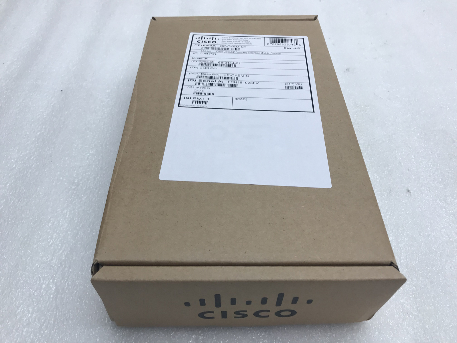 New Open Box Cisco CP-CKEM-C Unified IP Color Key Expansion Module 68-3144-01