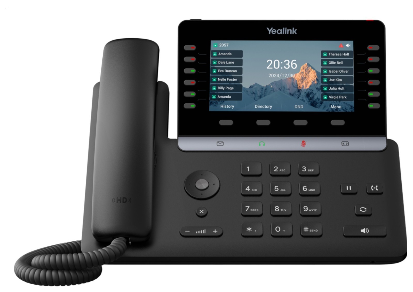 Yealink SIP-T85W IP Phone POE Wi-Fi Bluetooth-New in Box. PSU Not Included.