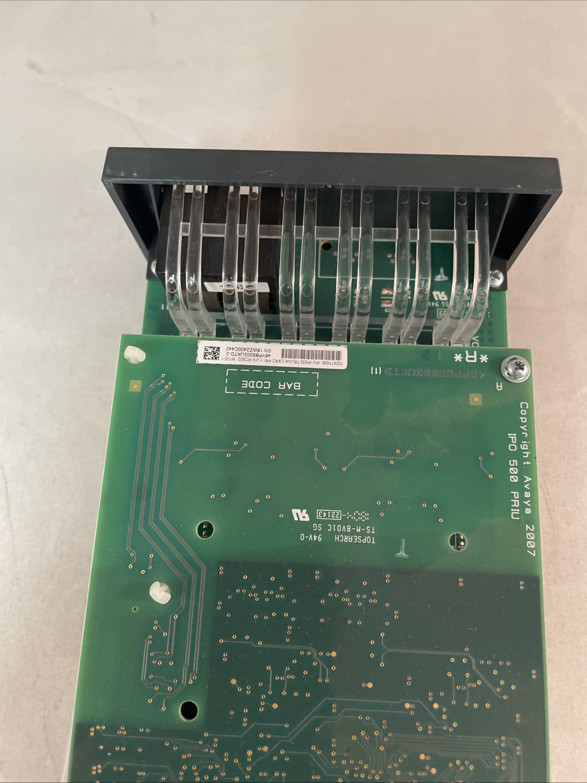 AVAYA IP500 VCM 32 V2 BASE CARD 700504031, USED, WORKING