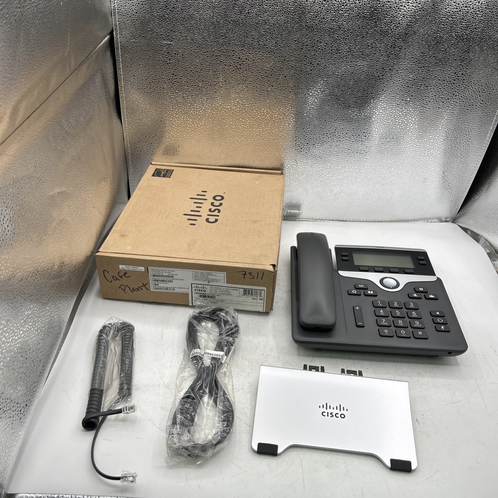 Cisco Desk Phone Model 3842-13-1086 Business Phone See Pics 30 Day Warranty