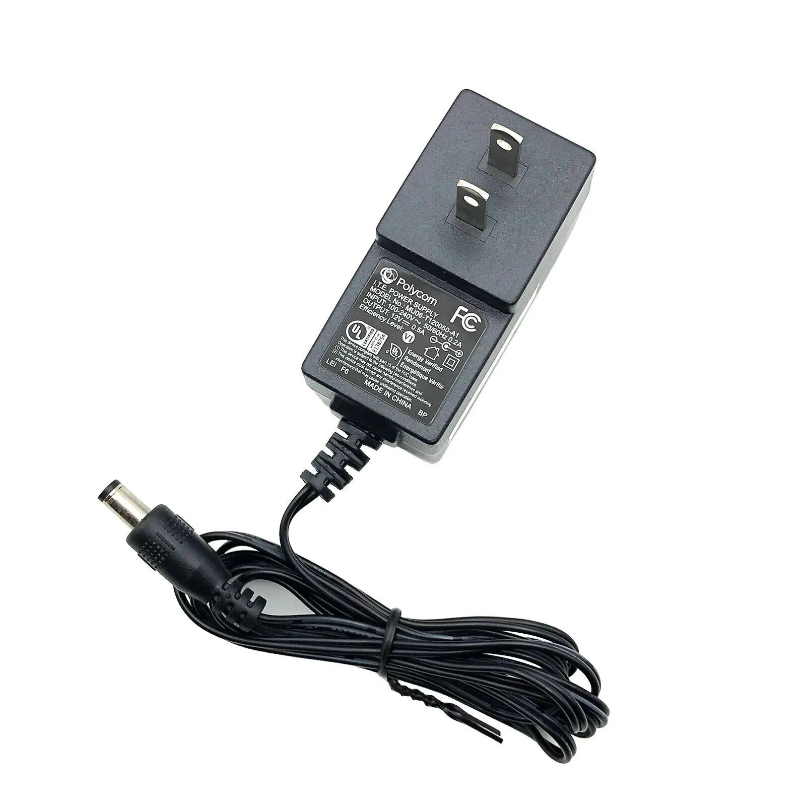 Lot of 11 NEW Genuine Polycom MU06-T120050-A1 I.T.E. Power Supply 12V 0.5A