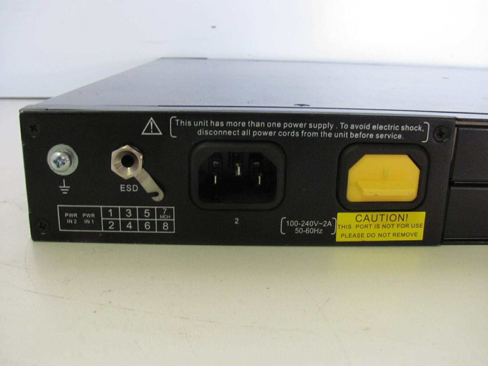 AudioCodes Mediant 1000B Single Span Dual Power 1000 AMC M1KB-MSBG1 FASU00624 x8