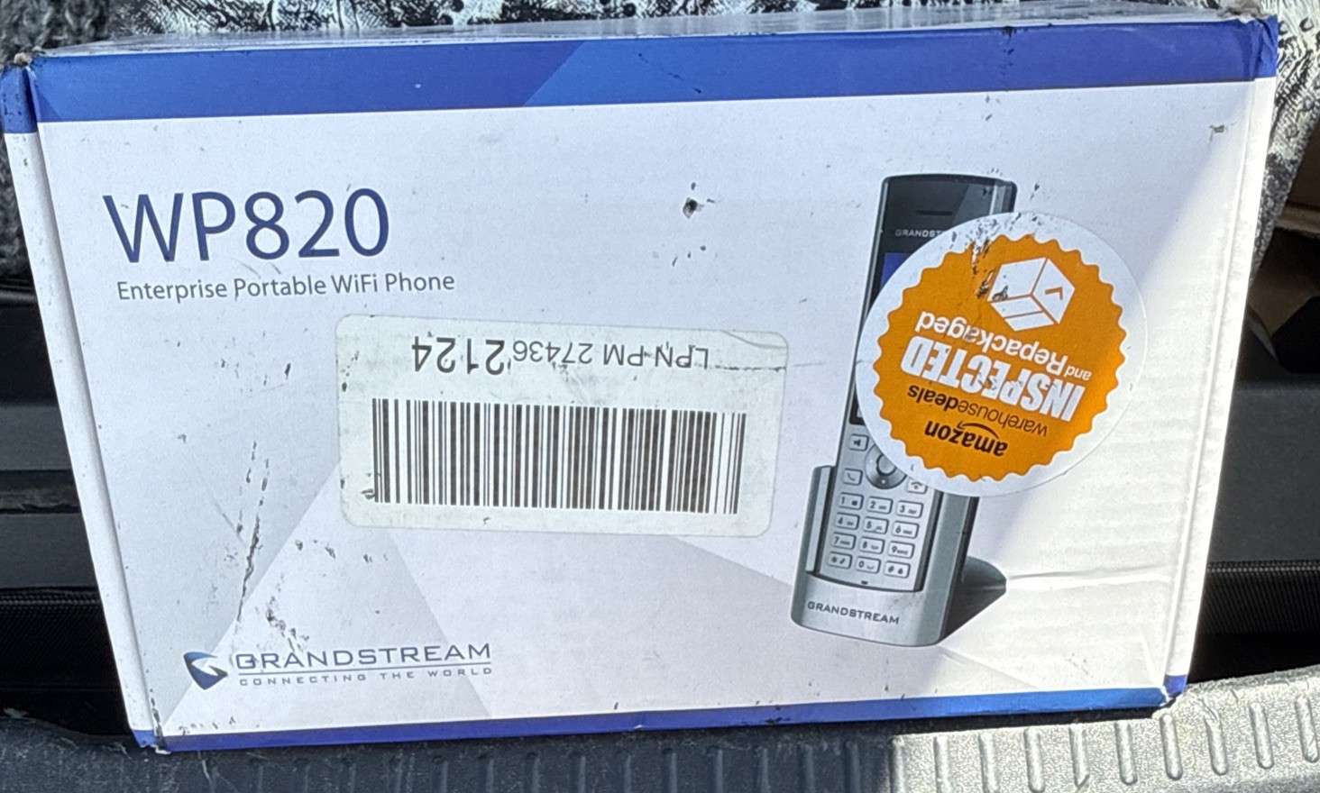 Grandstream WP820 Portable WiFi IP US Phone Dual Band WiFi Bluetooth Wireless