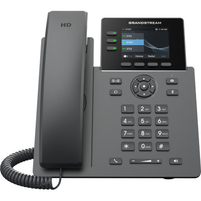 Grandstream GRP2611G 3 Lines 4 SIP Accounts 2.8 in scrn PoE GigE