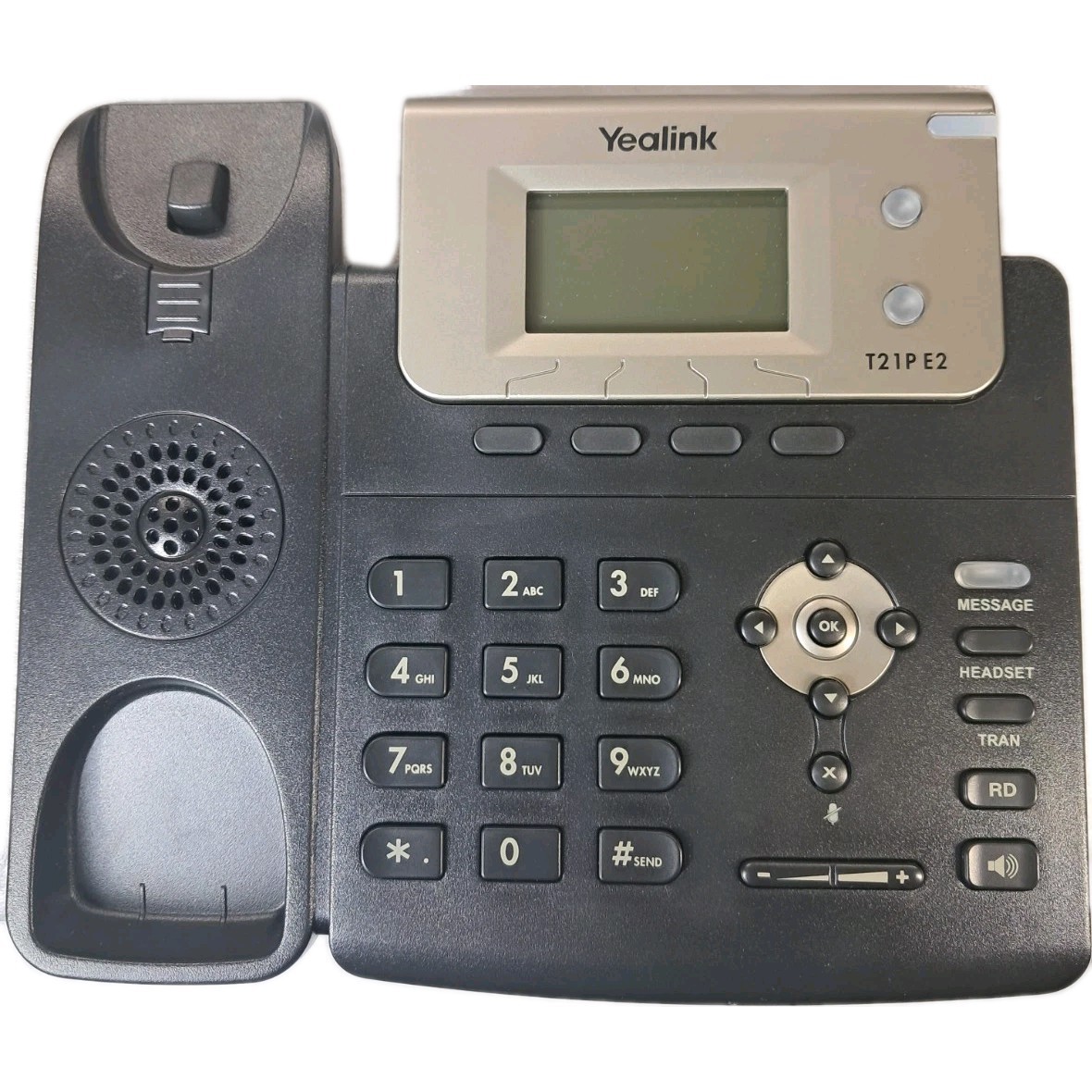Yealink SIP-T21P E2 2-Line IP Phone Ethernet Speakerphone Headset Black