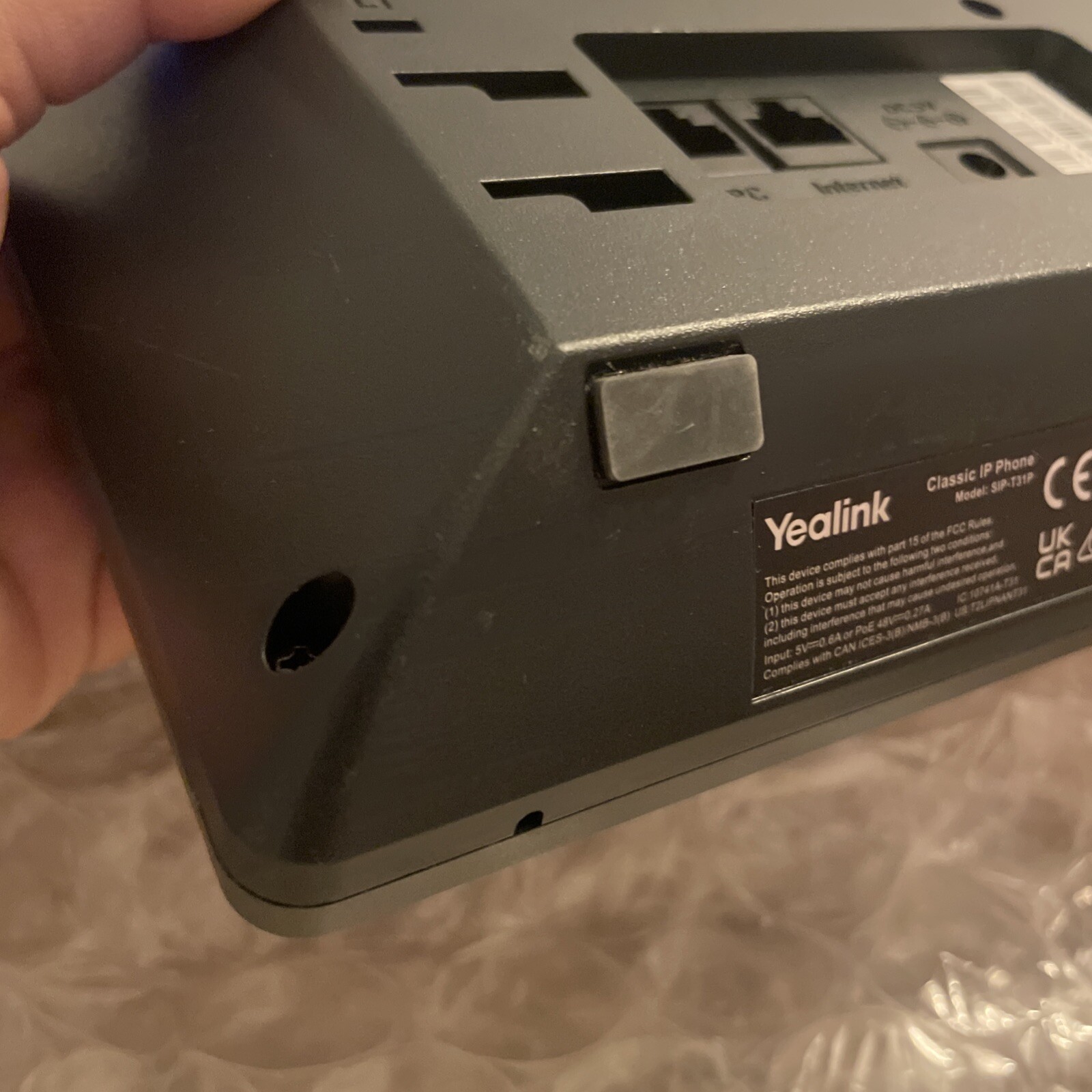 Yealink SIP-T31P IP Phone Base Only New No Other Accessories