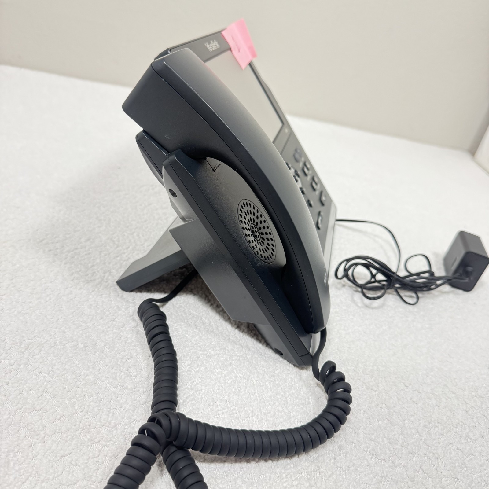 Lot of 3 Yealink T48S Gigabit IP Business Phones w/ Power Adapters Tested